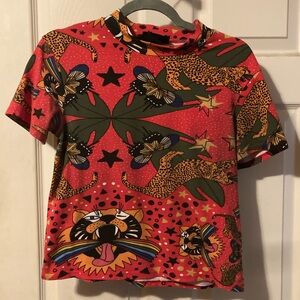 Nooworks Pride Tiger Mock Neck Medium